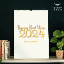 Search for happy new year calendars Elegant