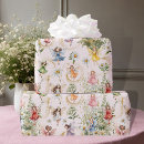 Search for gold floral wrapping paper Watercolor flowers
