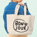 Search for bonjour bags Typography