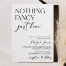 Search for fancy party invitations Nothing fancy just love