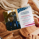 Search for military graduation invitations Stars and stripes