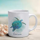 Search for sea turtle mugs Watercolor