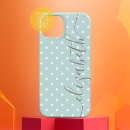 Search for teal polka dots iphone cases Girly