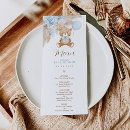 Search for boy baby shower menus We can bearly wait