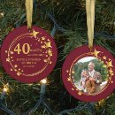 Search for 40th anniversary christmas tree decorations Ruby