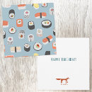 Search for sushi birthday cards Japan
