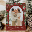 Search for red green white christmas cards Modern