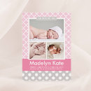 Search for polka dot patterns postcards Baby girl