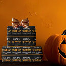 Search for happy halloween wrapping paper Spooky