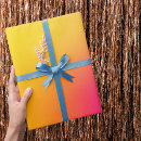 Search for fluorescent yellow wrapping paper Fashion