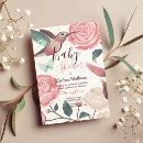 Search for hummingbird baby shower invitations Green