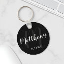 Search for newlywed key rings Modern