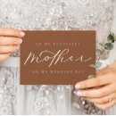 Search for mother of the bride cards To my mother