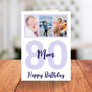 Search for 80th mom birthday cards Photo collage