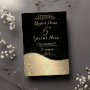 Search for black gold damask wedding invitations Elegant