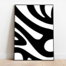 Search for white zebra posters Modern