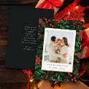 Search for foliage christmas cards Gold foil