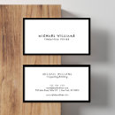 Search for professional business cards simple
