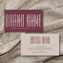 Search for red business cards Trendy