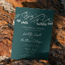 Search for woodland rehearsal dinner invitations Pine tree
