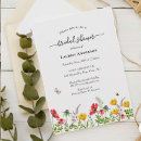 Search for rustic bridal brunch invitations Wildflower