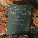 Search for woodland rehearsal dinner invitations Pine tree
