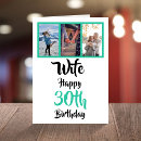 Search for thirtieth cards Typography
