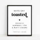 Search for smores wedding signs Let's get toasted