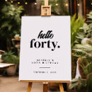 Search for 40th birthday party decor Black