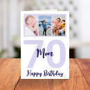 Search for unique 70th birthday cards Modern