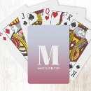 Search for pink playing cards typography