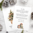 Search for letter from santa cards Watercolor