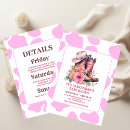 Search for blush hen party invitations Western