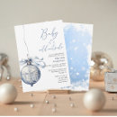 Search for shower christmas invitations Blue
