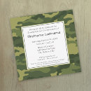 Search for military graduation invitations Camo