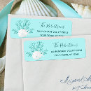 Search for starfish christmas return address labels Coastal