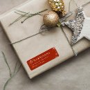 Search for red snowflake return address labels Script