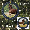 Search for horse christmas tree decorations first