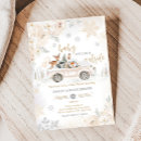 Search for winter woodland baby shower invitations Gender neutral