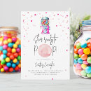 Search for bubblegum invitations Gumball machine