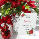 Search for christmas wedding tabletop signs Poinsettia