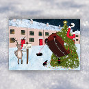 Search for cartoon santa christmas cards Cat