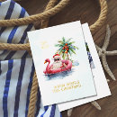 Search for pool christmas cards Santa claus