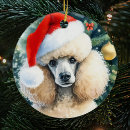Search for poodle christmas tree decorations Standard