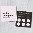 Search for loyalty cards Beautician