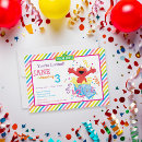 Search for sesame street birthday invitations Cute