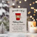 Search for coffee christmas invitations Red