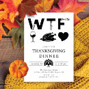 Search for funny turkey invitations Wine