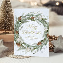 Search for foliage christmas cards Elegant