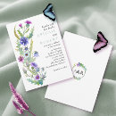 Search for arrangements wedding invitations Wildflowers